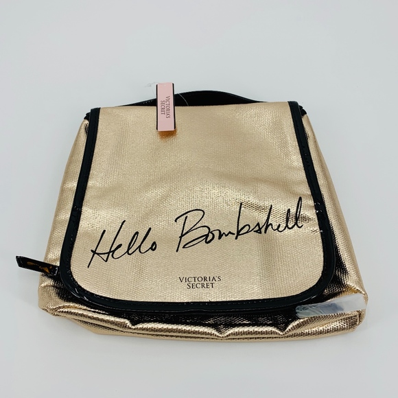 Victoria's Secret Bombshell Travel Make Up Bag Set - Picture 3 of 8